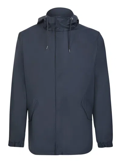 Rains Three-quarter Coats In Blue