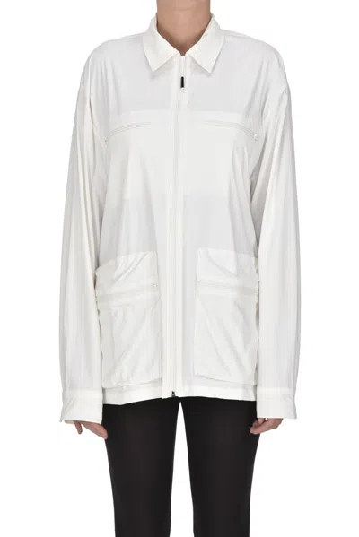 Rains Tomar Waterproof Jacket In White
