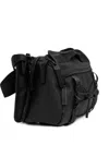 Rains Top-handle Belt Bag In Black