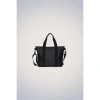 Rains Tote Bag Micro In Black