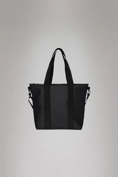 Rains Tote Bag Mini In Black