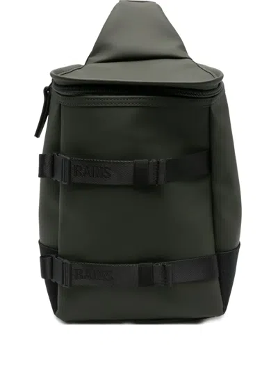 Rains Trail Buckle-strap Shoulder Bag In Green