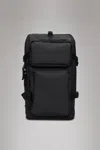 Rains Trail Cargo Backpack In Black