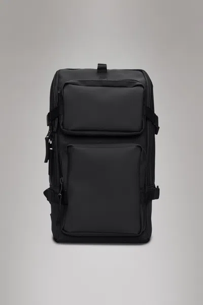 Rains Trail Cargo Backpack In Black