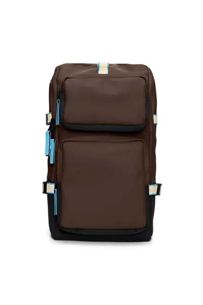 Rains Trail Cargo Backpack In Brown