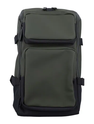 Rains Trail Cargo Backpack In Green