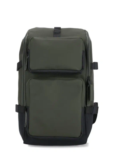 Rains Trail Cargo Backpack In Green