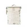 Rains Trail Cord Rolltop Backpack W3 - Synthetic - White In Neutrals