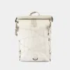 Rains Trail Cord Rolltop Backpack W3 In White