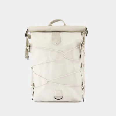 Rains Trail Cord Rolltop Backpack W3 In White