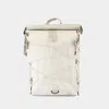 Rains Trail Cord Rolltop Backpack W3 In White