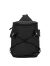 Rains Trail Cord Sling Bag In Black