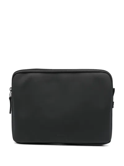 Rains Trail Laptop Bag In Black