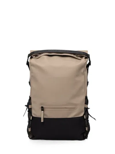 Rains Trail Mountaineer Rolltop Backpack In Neutral