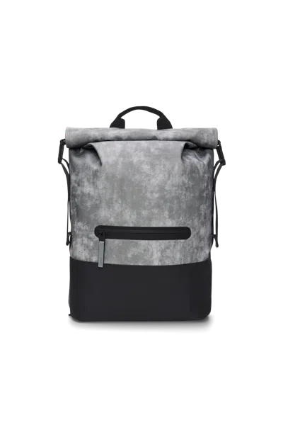 Rains Trail Rolltop Backpack In Gray