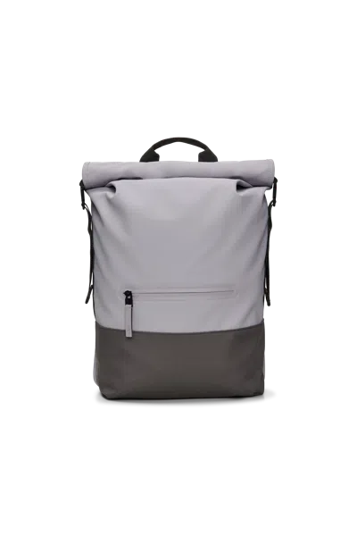 Rains Trail Rolltop Backpack In Gray