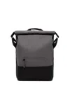 Rains Trail Rolltop Backpack In Gray
