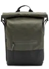 Rains Trail Rolltop Backpack In Green