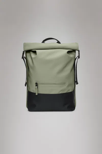 Rains Trail Rolltop Backpack In Green