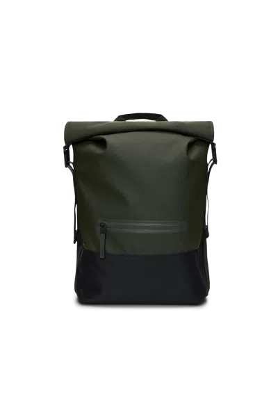 Rains Trail Rolltop Backpack In Green