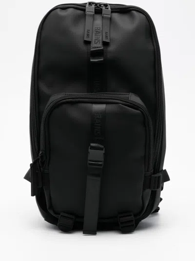 Rains Trail Rucksack Backpack In Black