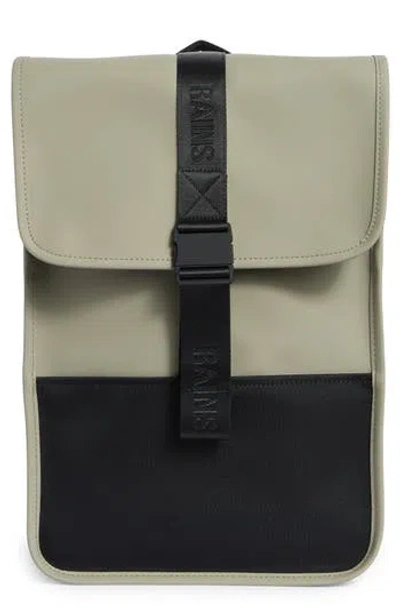 Rains Trail Waterproof Backpack Mini In Sand