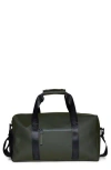Rains Trail Waterproof Gym Bag In Green