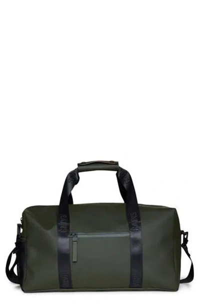 Rains Trail Waterproof Gym Bag In Green