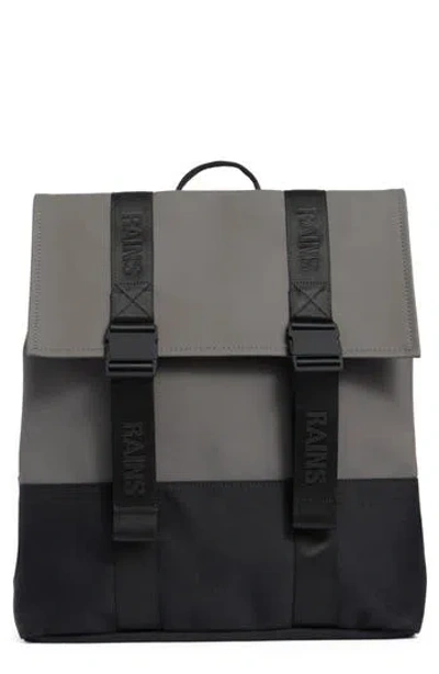 Rains Trail Waterproof Messenger Bag+ In Gray