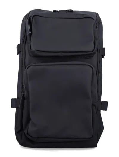 Rains Trailcargo Backpack In Black