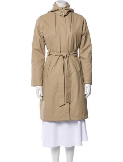 Pre-owned Rains Trench Coat In Neutrals