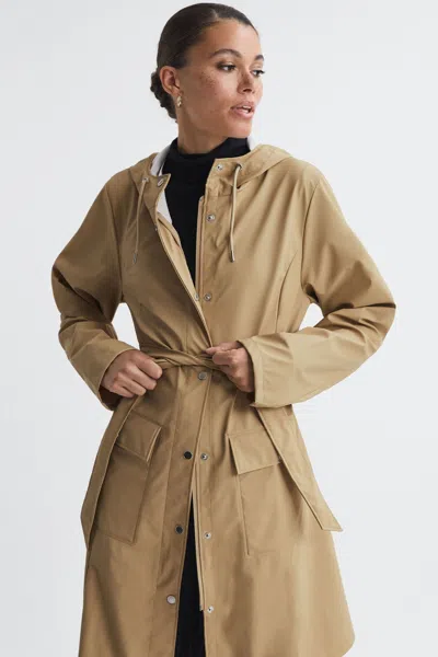 Rains Trench Coat In Sand