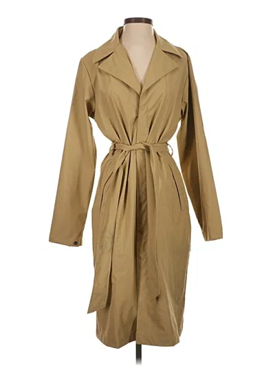 Pre-owned Rains Trenchcoat In Brown