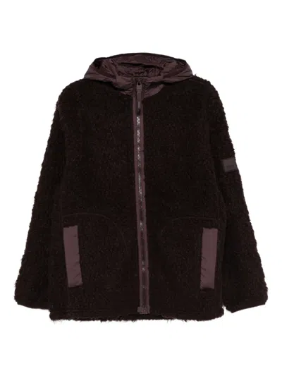 Rains Trikala Vision Hooded Zip-fastening Jacket In Red