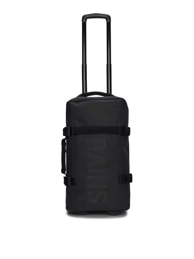 Rains Black Cabin Bag With Spacious Compartments
