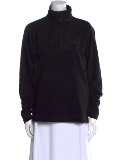 Pre-owned Rains Turtleneck Long Sleeve Sweatshirt W/ Tags In Black