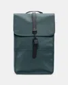 Rains Unisex Backpack In Green