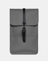 Rains Flap Top Backpack In Gray