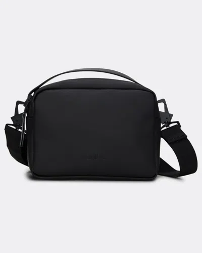 Rains Unisex Box Bag In Black