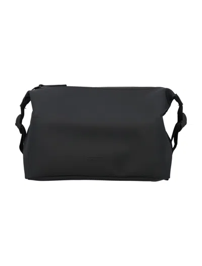 Rains Unisex Compact Waterproof Crossbody Bag In Black