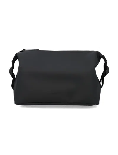Rains Unisex Compact Waterproof Crossbody Bag In Nero