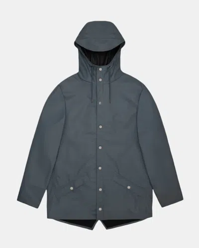 Rains Unisex Jacket In Blue