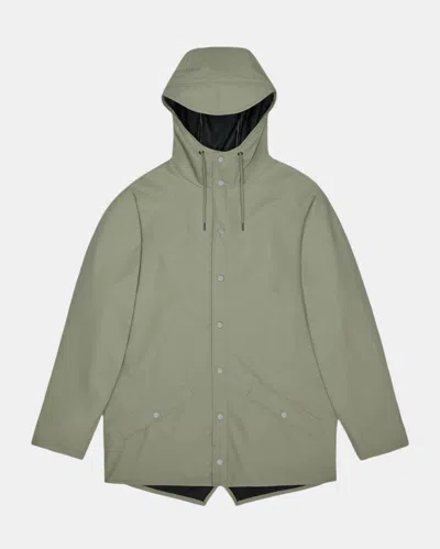 Rains Unisex Jacket In Green