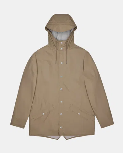 Rains Unisex Jacket In Brown