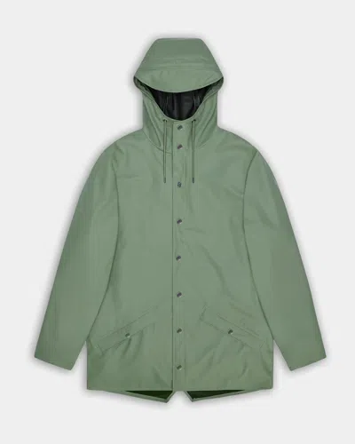 Rains Unisex Jacket In Gray