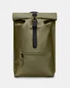 Rains Unisex Rolltop Rucksack