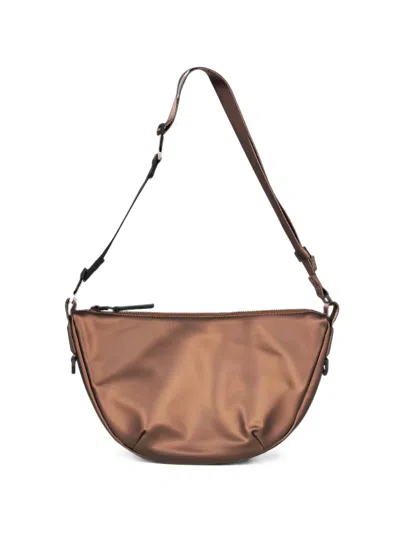 Rains Valera Adjustable-strap Shoulder Bag In Brown