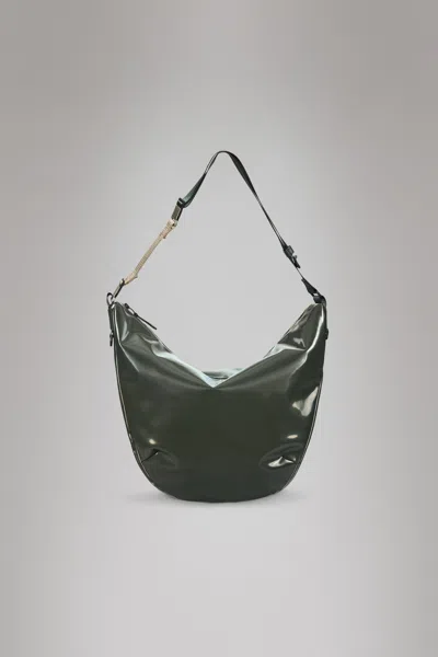 Rains Valera Shoulder Bag Large In Green