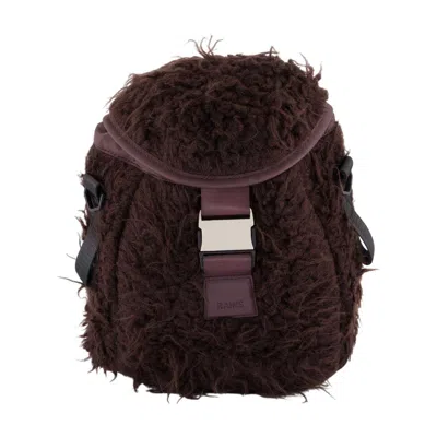Rains Valera Vision Bucket Backpack Mini In Red