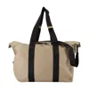 Rains Valera Weekend Bag Small W3 Travel Bag In Neutral